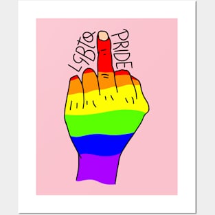 Lgbtq pride human Posters and Art